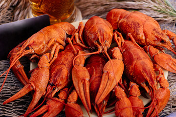 Crayfish and beer