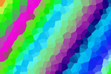 An abstract multicolored crystallized background image.