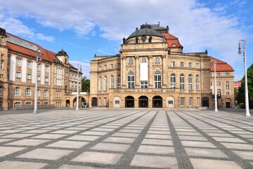 Fototapeta premium Chemnitz city, Germany