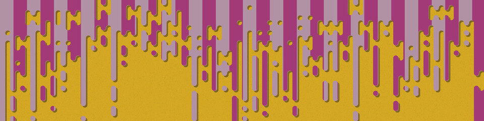 Abstract Rounded Color Lines halftone transition background illustration