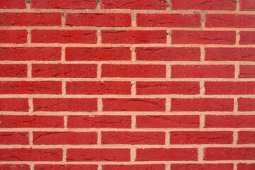 Textura de pared de ladrillo rojo