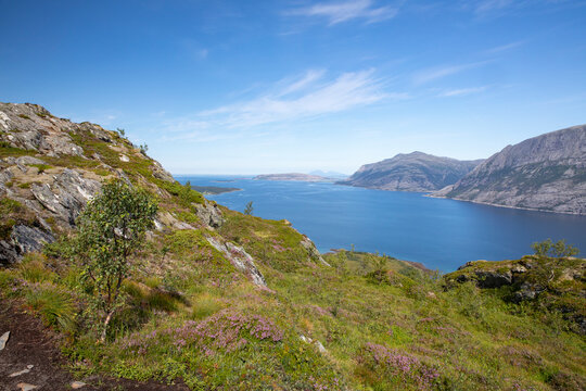 Hike to Ramntind mountain in Nordland county