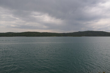 Ghost Lake on a Cloudy Day