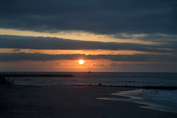 Fototapeta premium Atlantic City NJ/ BEACH/Broadwalk