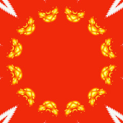 Abstract multicolored background. Illustration for design.