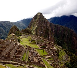 Machu Picchu, the Lost City of the Incas in Peru