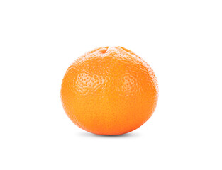 orange fruit isolated on white background . full depth of field