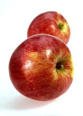 Royal Gala Apple, malus domestica, Fruits against White Background