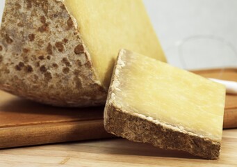 French Cheese called Cantal, Cheese made from Cow's Milk