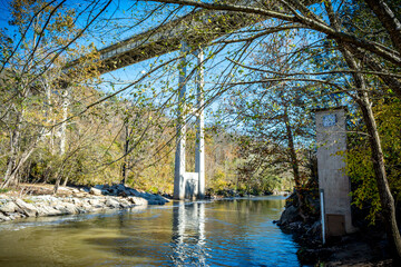 Roanoke, Virginia/USA – November 2 2019: Blue Ridge Parkway