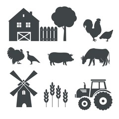 Village and farm set