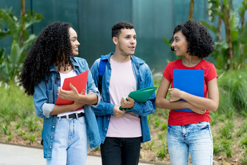 Group of internatonal students and scholarship holders