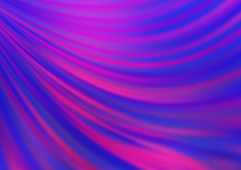 Light Pink, Blue vector template with liquid shapes.