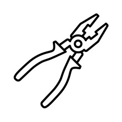 pliers icon vector illustration design