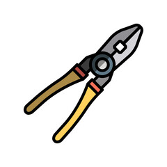 pliers icon vector illustration design