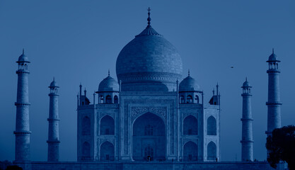 Taj Mahal mausoleum  - Agra, Uttar Pradesh, India
