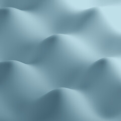 SOFT BLUE MONOCHROMATIC ABSTRACT LANDSCAPE