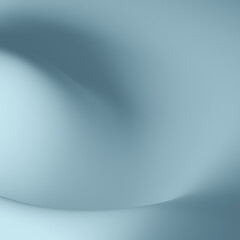 SOFT BLUE MONOCHROMATIC ABSTRACT LANDSCAPE