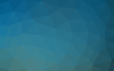 Fototapeta premium Light BLUE vector abstract polygonal texture.