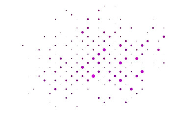 Light Purple vector layout with circle shapes.