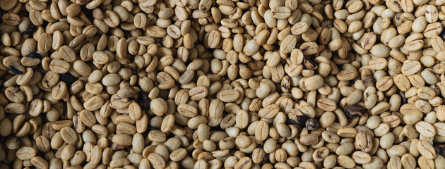 Background with natural coffee beans.
