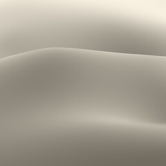 SOFT BEIGE MONOCHROMATIC ABSTRACT LANDSCAPE