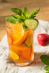 Refreshing Boozy PImms Cup Cocktail
