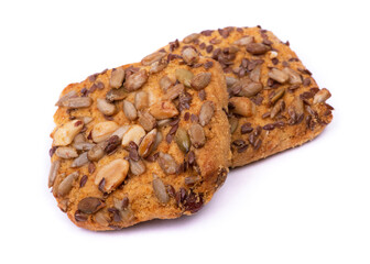 Group of cereal biscuits