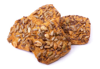 Group of cereal biscuits