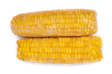 Frozen corn cob