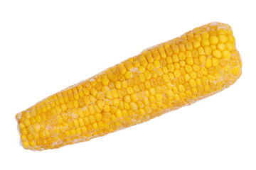 Frozen corn cob