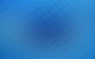 Light BLUE vector abstract polygonal layout.