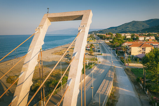 Agiokampos bridge, Greece