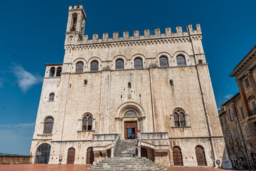 Fototapeta na wymiar Gubbio una delle città d’arte più belle dell’Umbria