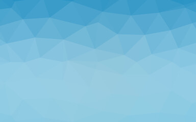 Fototapeta premium Light BLUE vector polygon abstract layout.