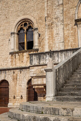Fototapeta na wymiar Gubbio una delle città d’arte più belle dell’Umbria