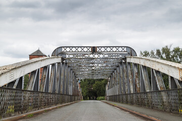 Grade Two listed Moore Lane swing bridge