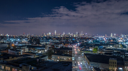 New York aerial nights 2