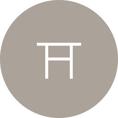 worship-shrines map spotlight location icon which designed simple, uncomplicated and minimal to deliver information clearly.
Isolated flat, resizable vector icon to fit location based services