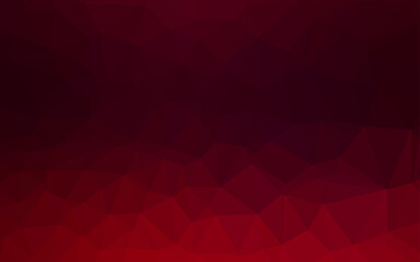 Obraz premium Dark Purple vector abstract mosaic backdrop.