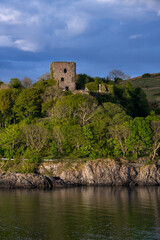 Landscape in Oban photographed in Scotland, in Europe. Picture made in 2019.