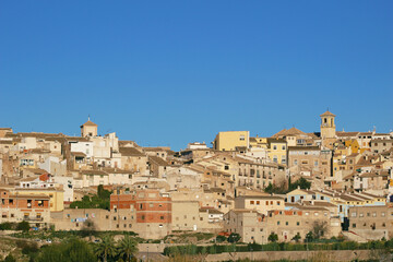 Naklejka premium Casco urbano de Cehegín, Murcia, España