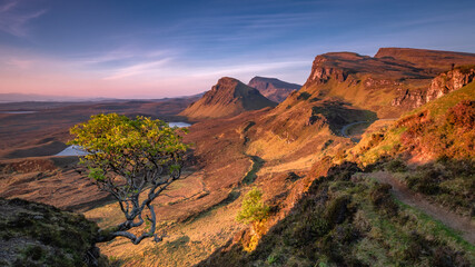 Sunrise on the Quiraing, Isle of Skye