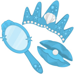 Mermaid Accessories © Vitayuliaart