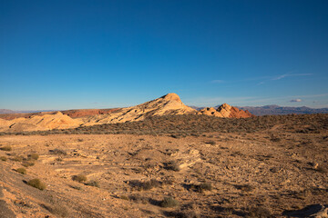 Views of the Valley of Fire, near Las Vega, Nevada, USA