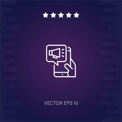 content vector icon modern illustration