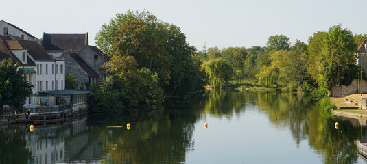 Obraz premium Nemous Seine et Marne Le Loing France