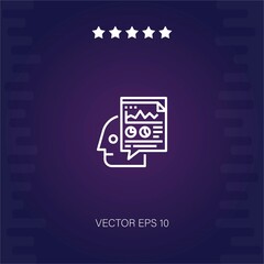 strategic vector icon modern illustration