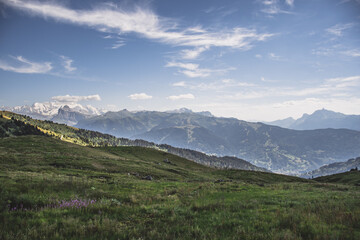 French mountain view landscape