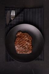 fried rump steak 